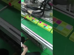 On beş renkli kozmetik kremi veya göz gölgesini doldurma makinesi 3000x200 mm su taşıyıcı kemeri ile