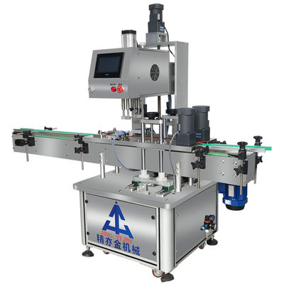 Kalite  Many Kind of Bottles Servo Capping Machine Automatic Bottle Capper 20-50 Pcs / Min Fabrika