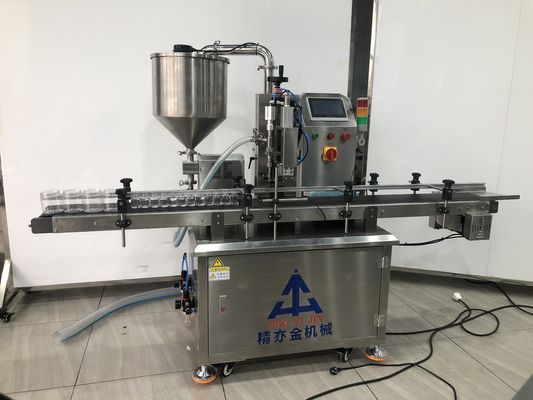 Servo Tek Başlı Delek Pompası Sıvı Doldurma Makinesi Tam Otomatik