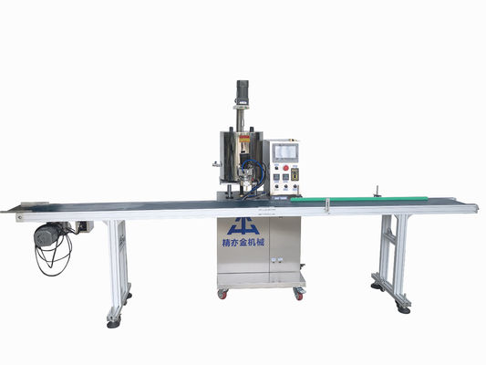 Tek Başlı Düğüm Pompası Otomatik Dolgu Makinesi 3000x200mm Konveyör Kemeri ile