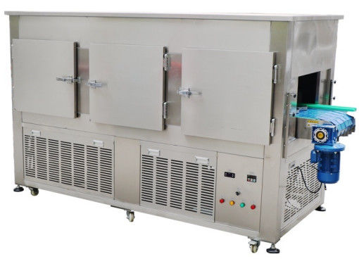 AC Motor Lipstick Üretim hattı Beş şeritli dolaşımlı dondurucu tünel makinesi