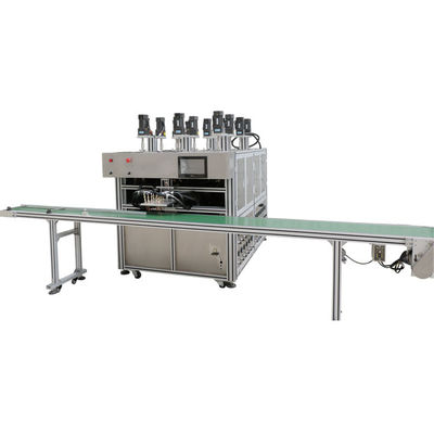 Hızlı Kozmetik Krem Doldurma Makinesi 12 Renkli Kozmetik Krem Göz Gölgesi Doldurma Makinesi 16.8KW