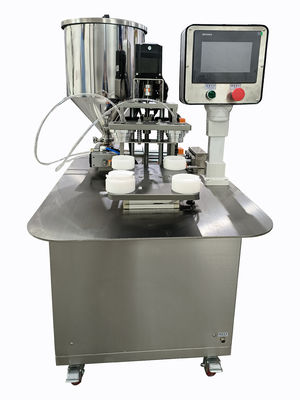 Tek Renkli/İki Renkli/Üç Renkli Hava Yastığı BB krem doldurma makinesi SUS304 1020Pcs/h