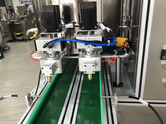 Krem ve yağla ısıtılmış doldurma makinesi 80L çift başlı dişli pompa ısıtma doldurma makinesi