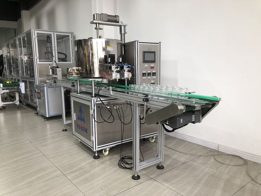 Çamur Maskası Sıkı Isıtılmış Doldurma Makinesi 80L Çift Başlı Dövizli Pompa Isıtma Doldurma Makinesi