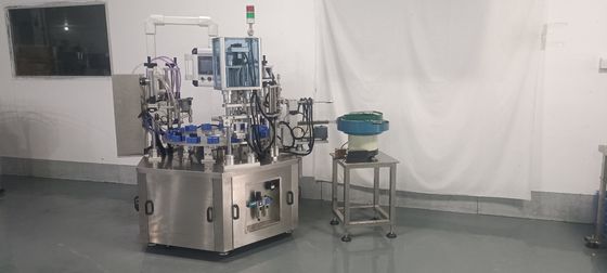 AC Motoru ile Otomatik Parfüm Döner Doldurma Makinesi