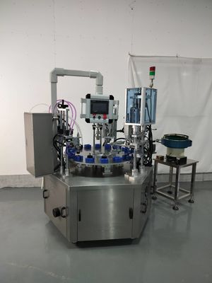 AC Motoru ile Otomatik Parfüm Döner Doldurma Makinesi